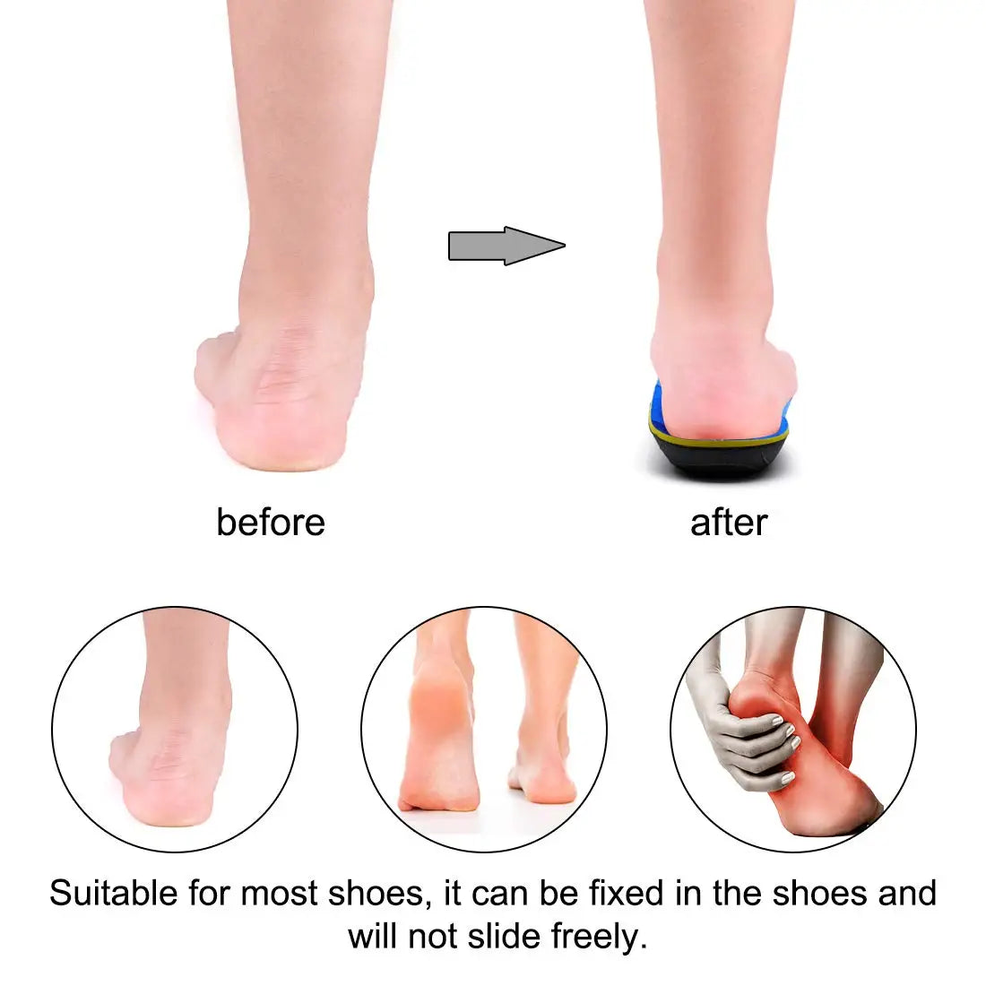 OrthoStep Arch Support Insoles