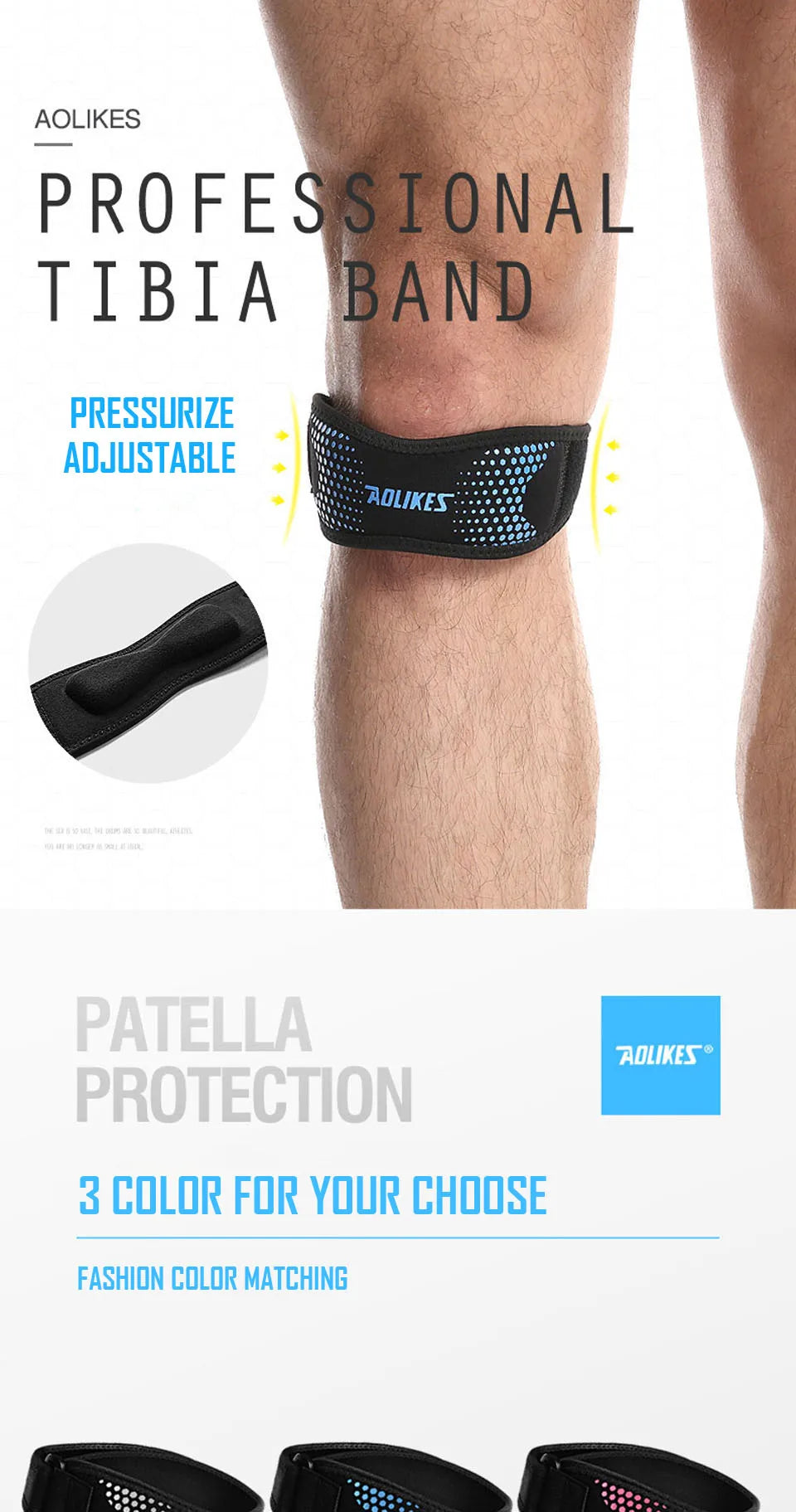 Patella Tendon Knee Strap