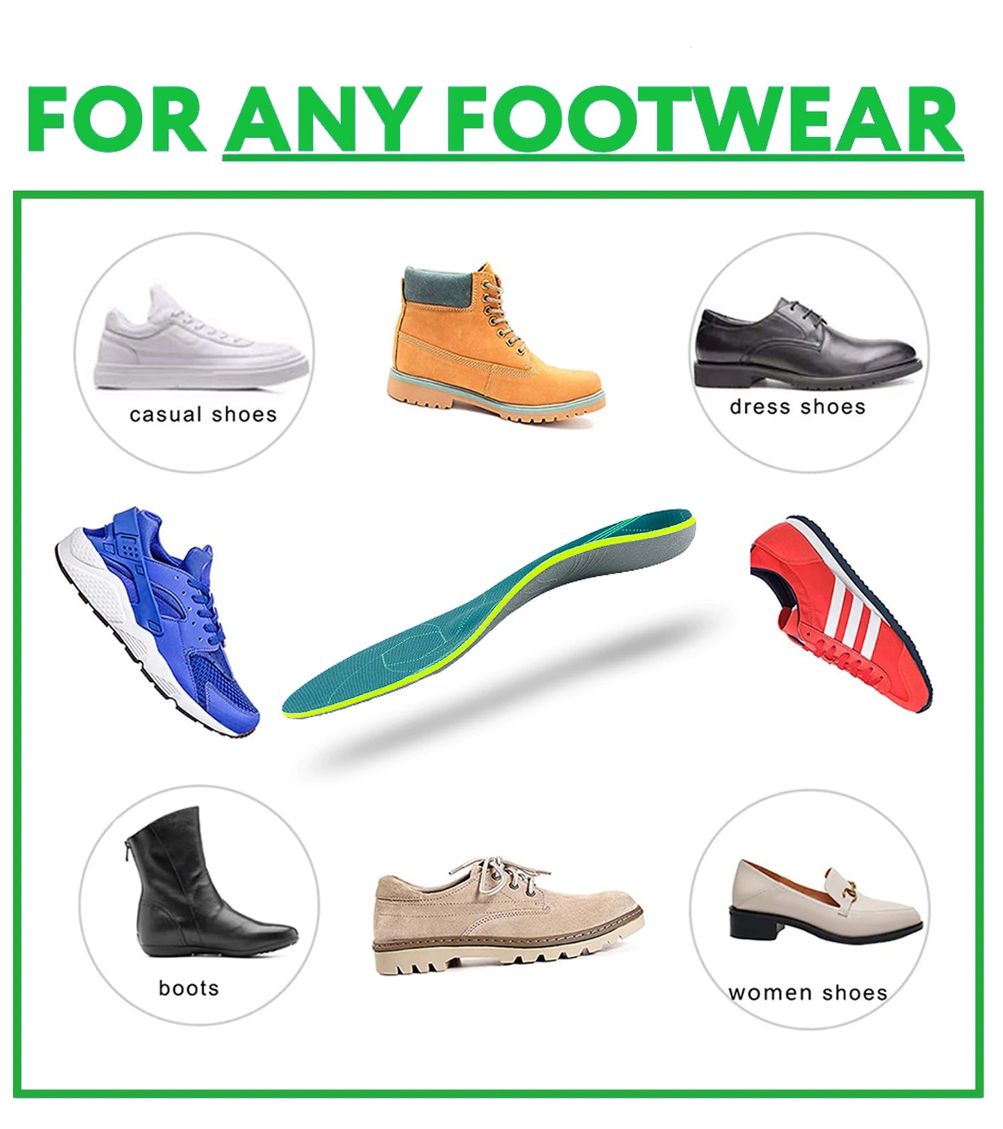 OrthoStep Arch Support Insoles