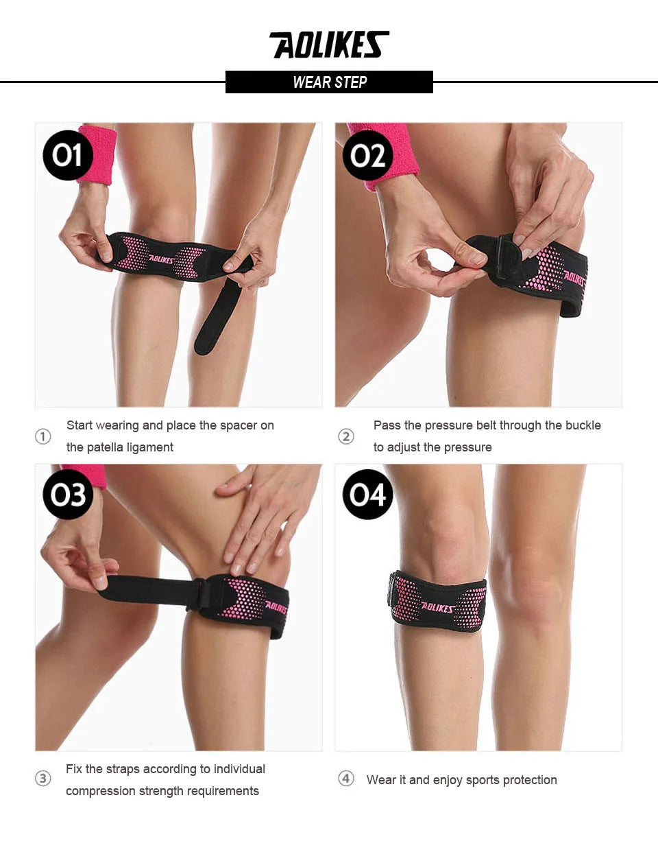 Patella Tendon Knee Strap