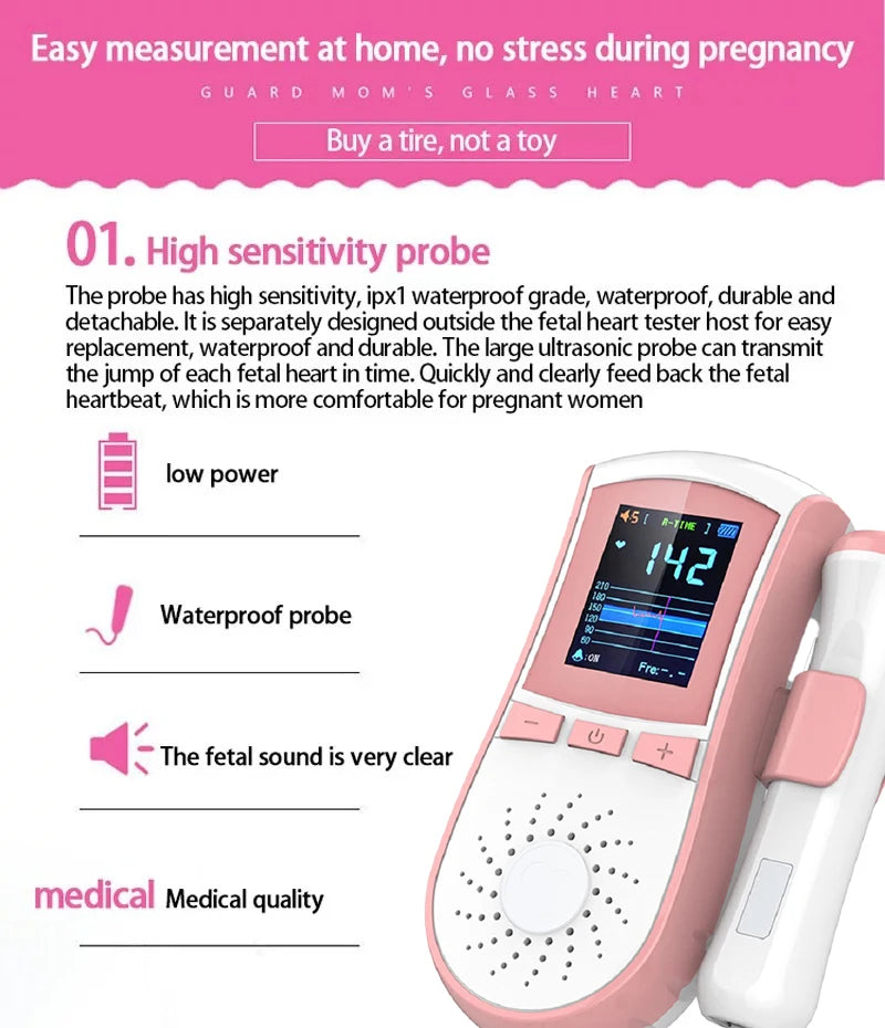 SonoCare 3MHz Fetal Doppler