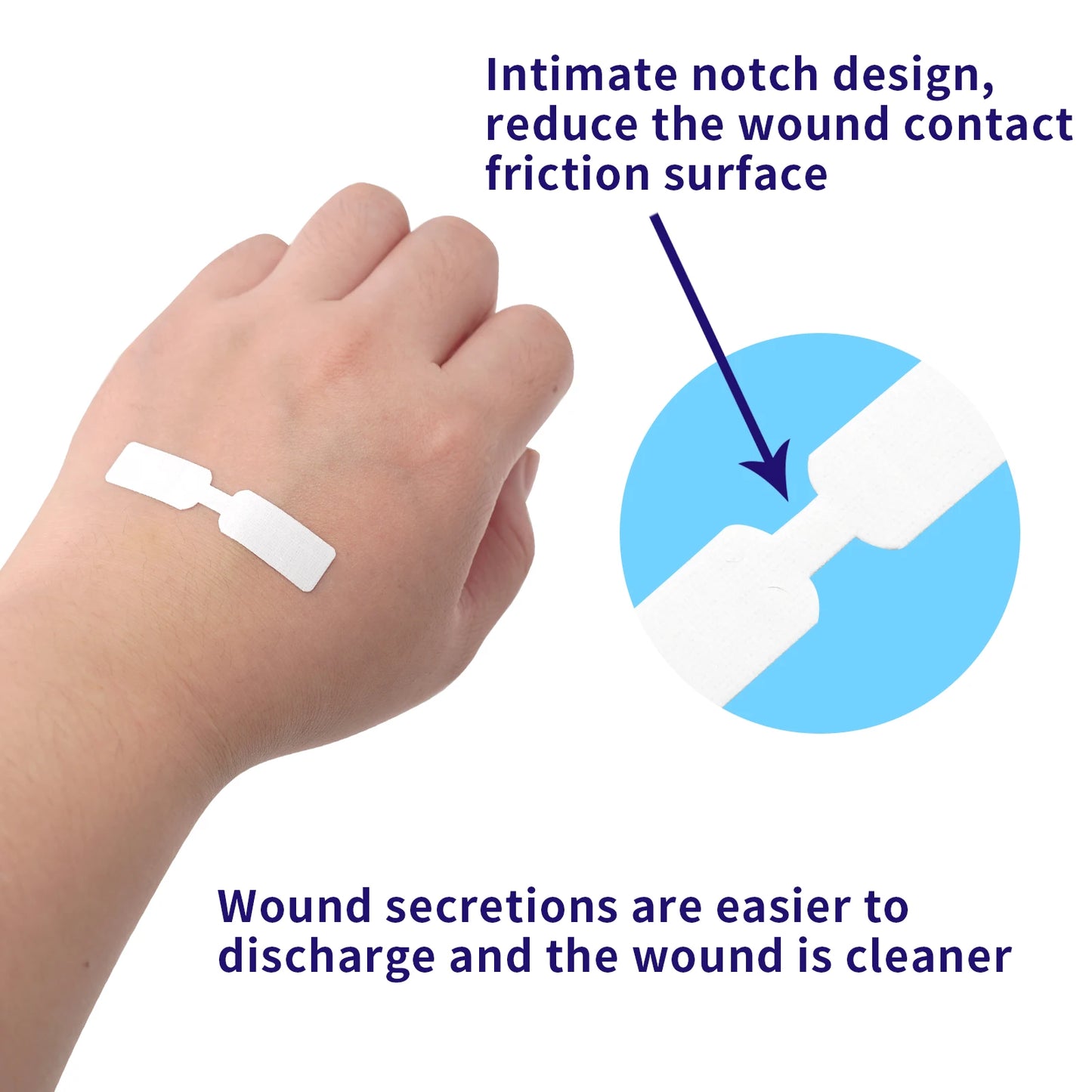 MediSeal 120PCS Waterproof Butterfly Bandages