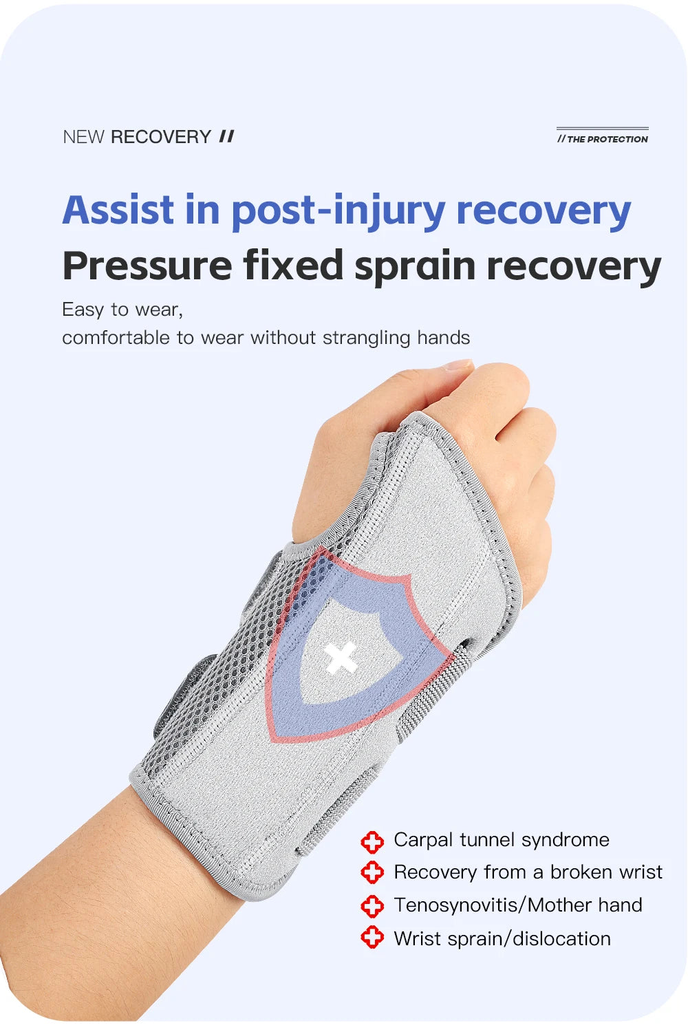 OrthoGuard Dual-Strap Wrist and Thumb Support