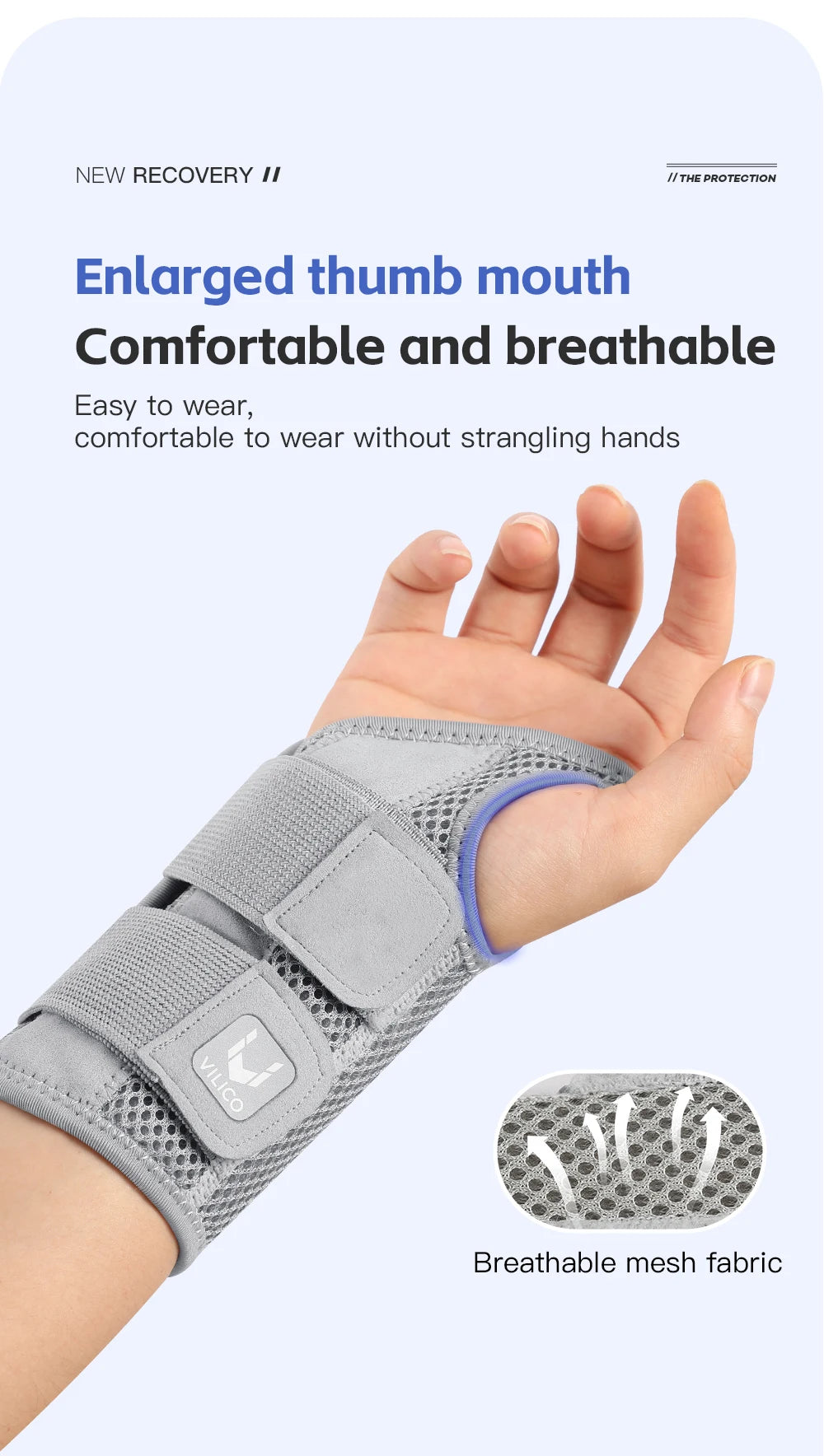 OrthoGuard Dual-Strap Wrist and Thumb Support