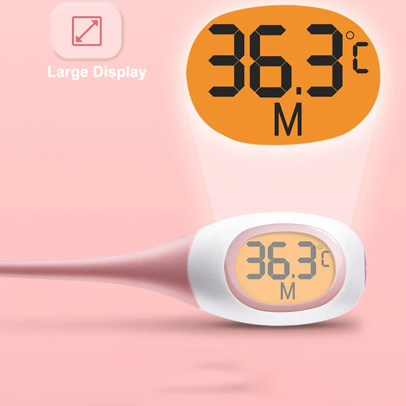Second Backlit Digital Fever Thermometer