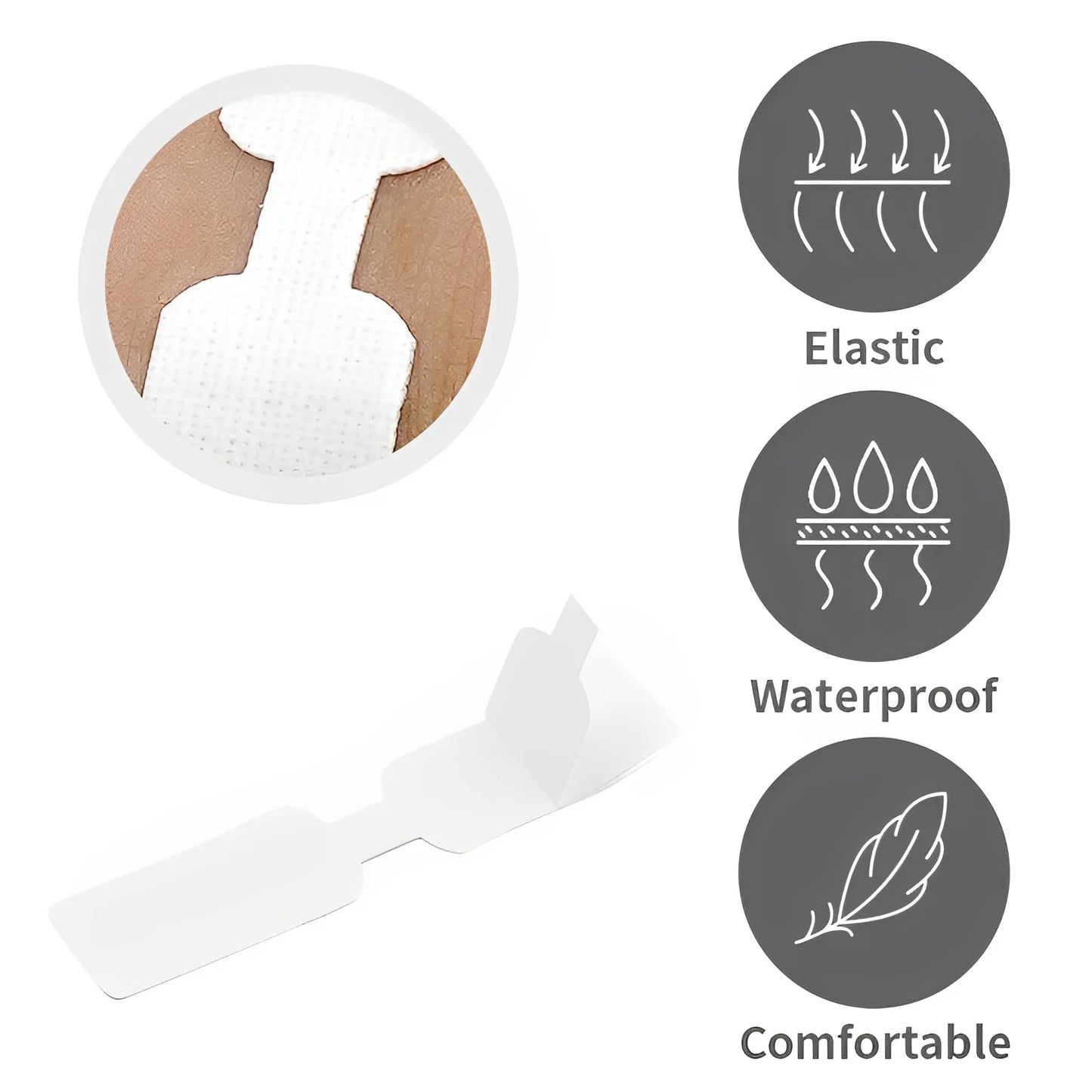 MediSeal 120PCS Waterproof Butterfly Bandages