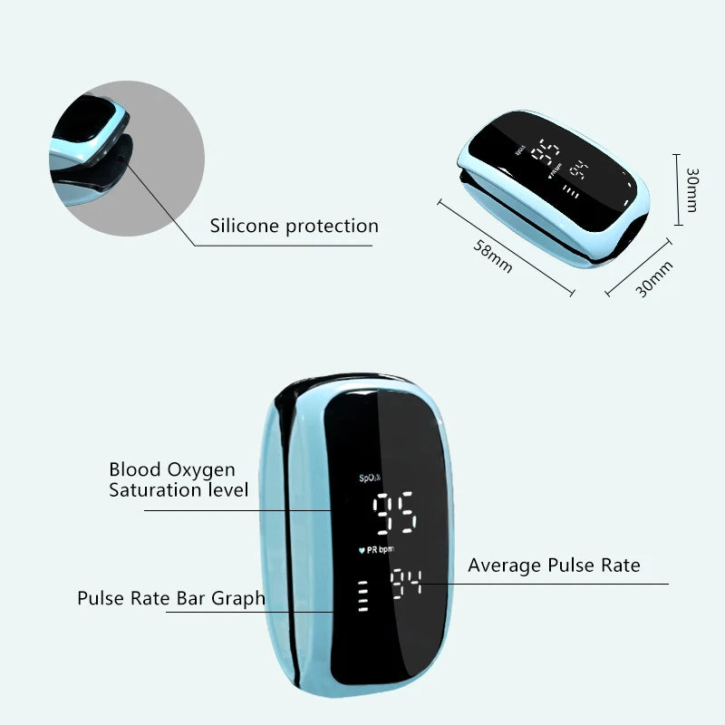 Rechargeable Fingertip Pulse Oximeter