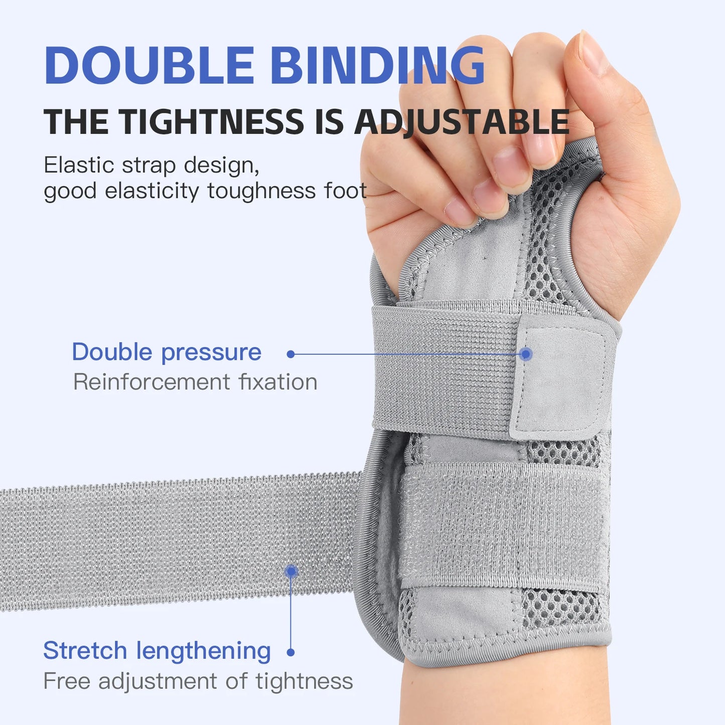 OrthoGuard Dual-Strap Wrist and Thumb Support