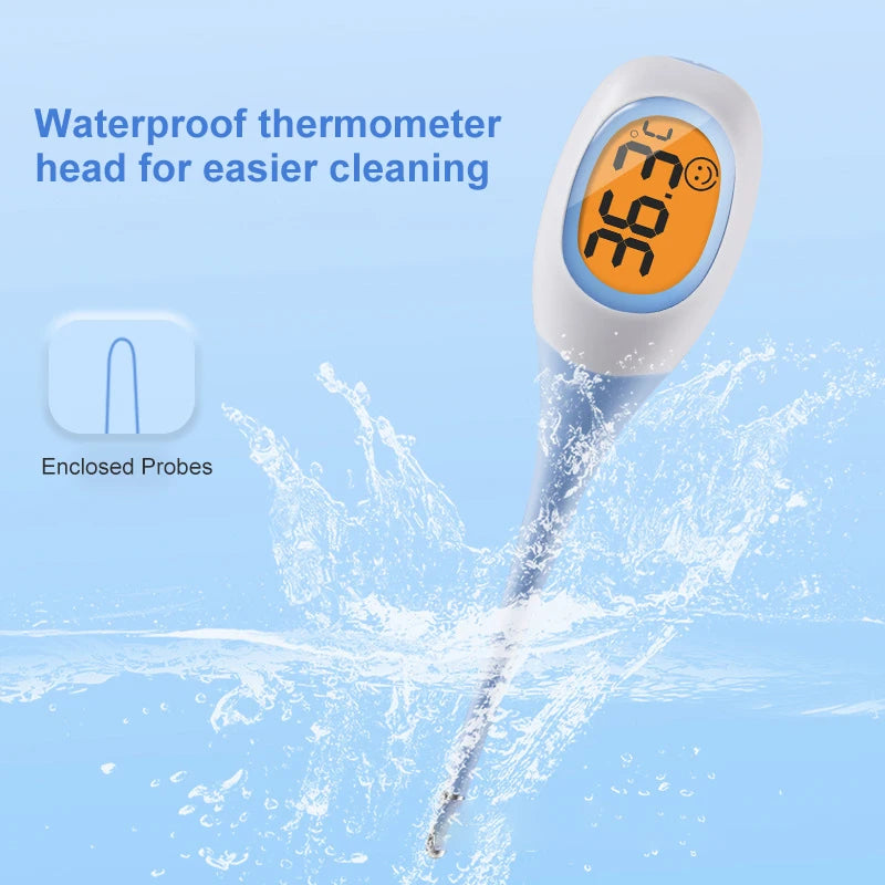 Second Backlit Digital Fever Thermometer