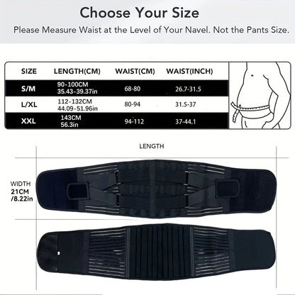OrthoGuard Double-Pull Lumbar Support Belt