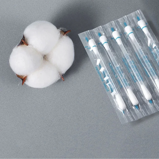 MediClean 50PCS Disposable Alcohol Cotton Swabs