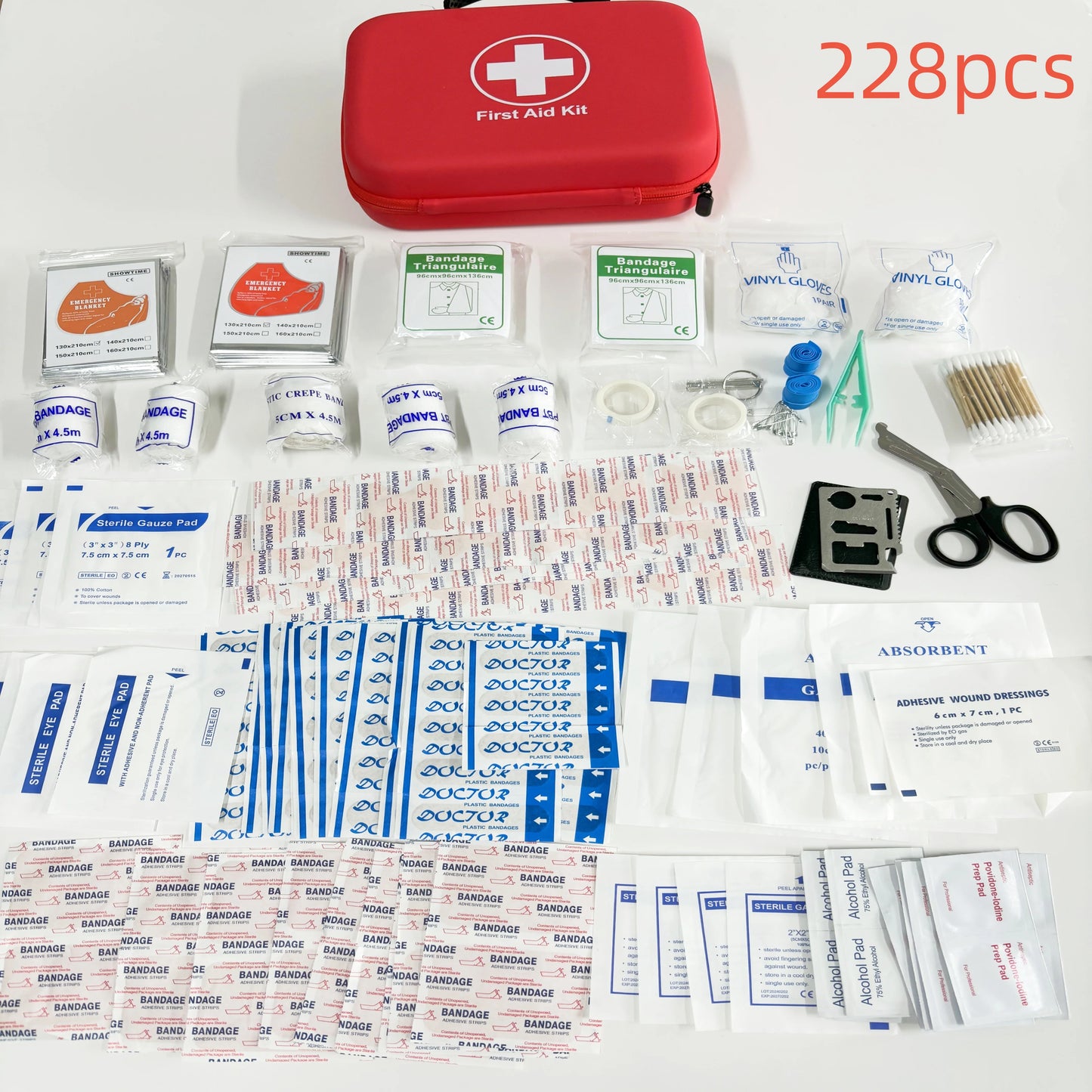 LifeSaver Portable Emergency First Aid Kit