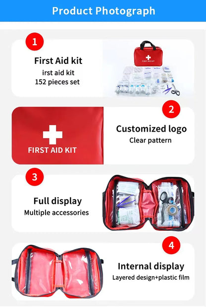 LifeSaver Portable Emergency First Aid Kit