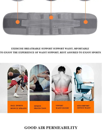 Fitness Waist & Lumbar Support Belt
