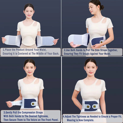 OrthoGuard Adjustable Lumbar Support Belt