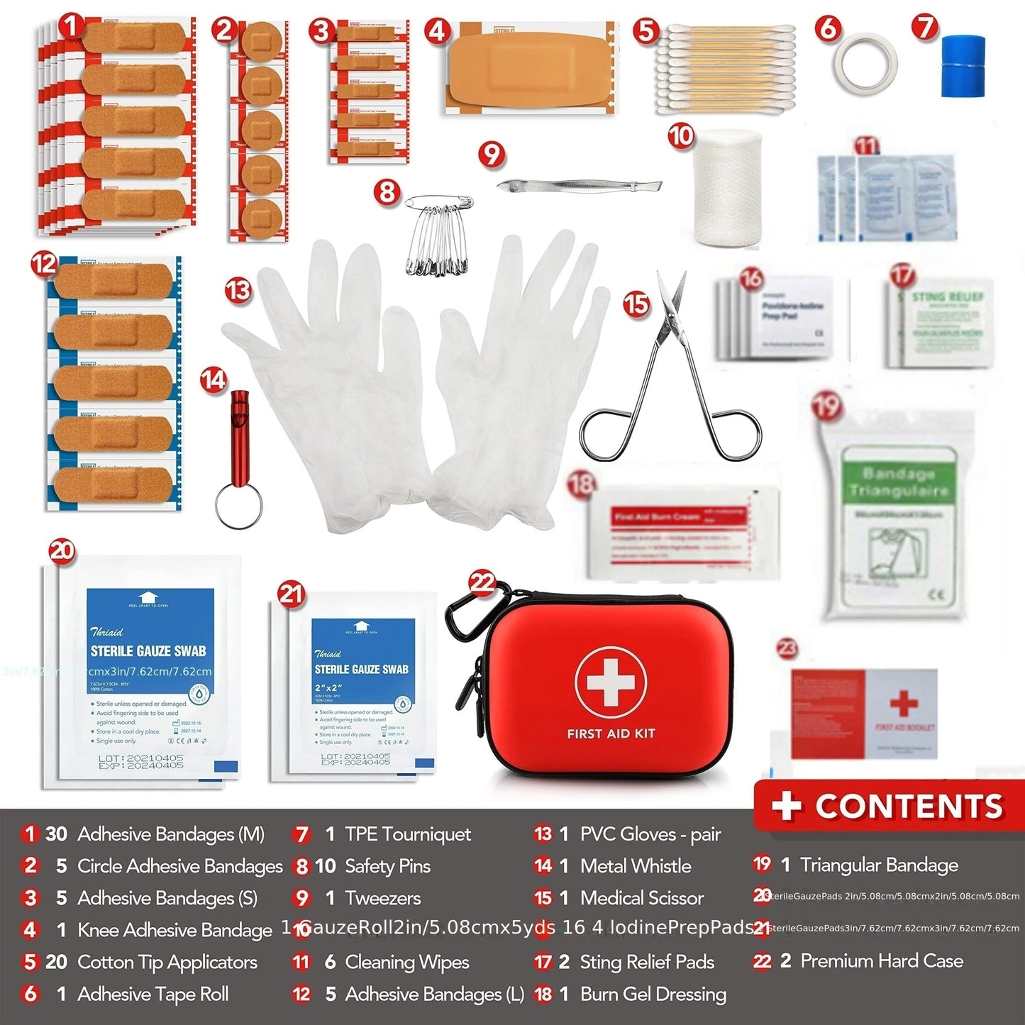 LifeSaver Portable Emergency First Aid Kit