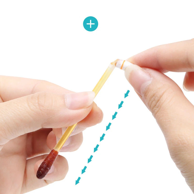 MediClean 50PCS Disposable Alcohol Cotton Swabs