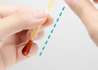 MediClean 50PCS Disposable Alcohol Cotton Swabs
