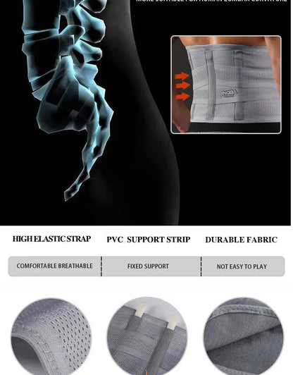Fitness Waist & Lumbar Support Belt