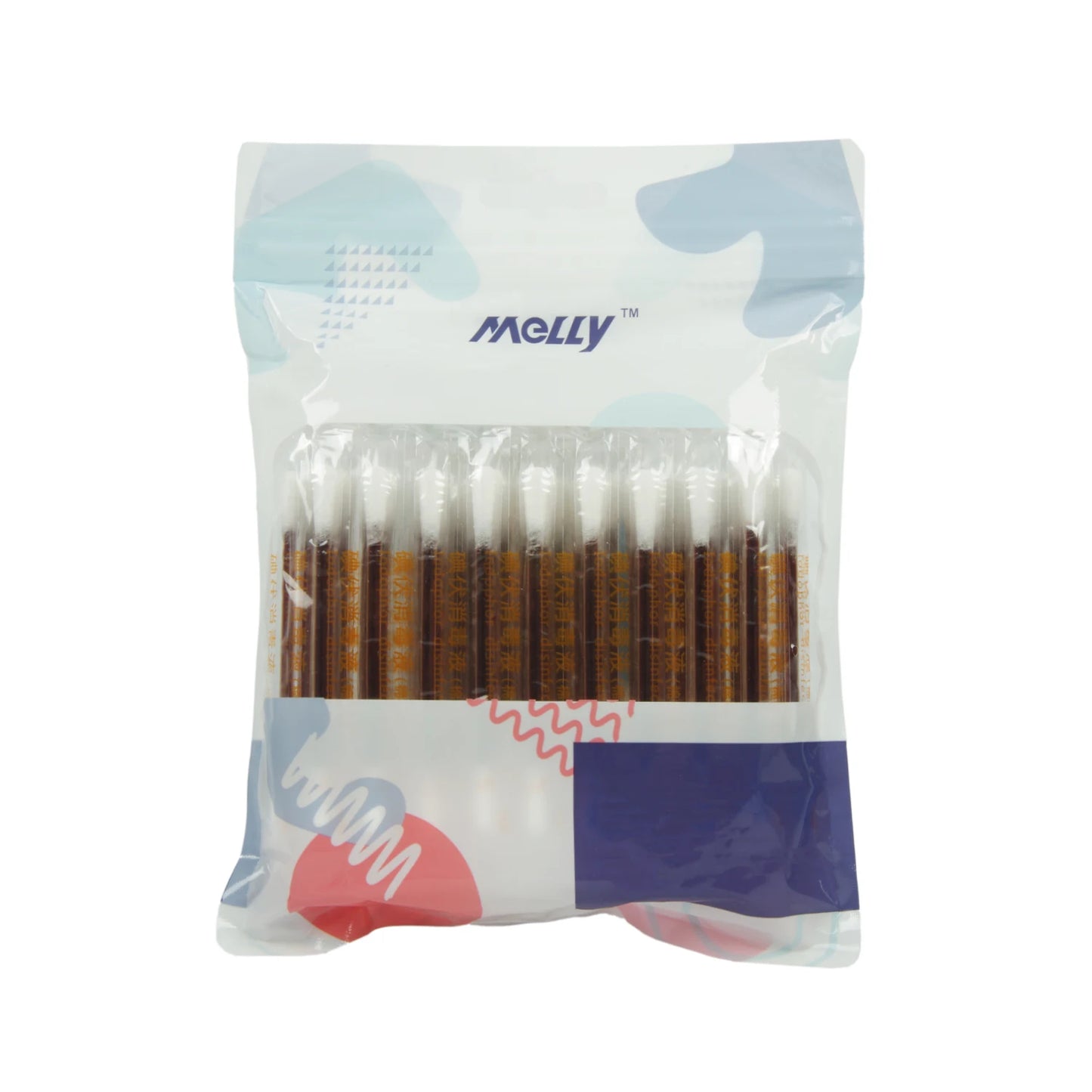 MediClean 50PCS Disposable Alcohol Cotton Swabs