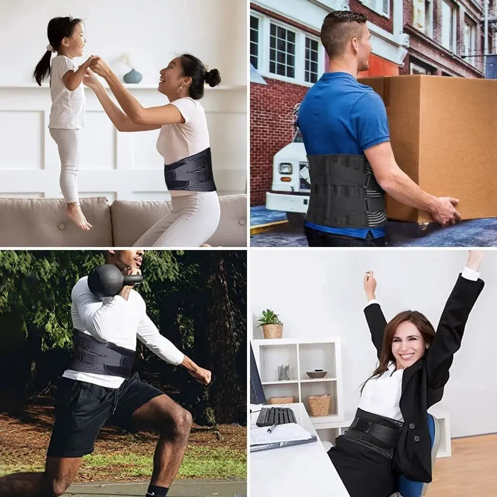 OrthoGuard Double-Pull Lumbar Support Belt
