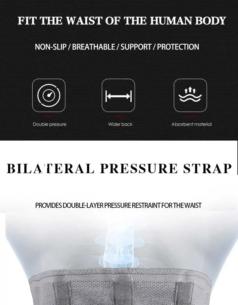Fitness Waist & Lumbar Support Belt