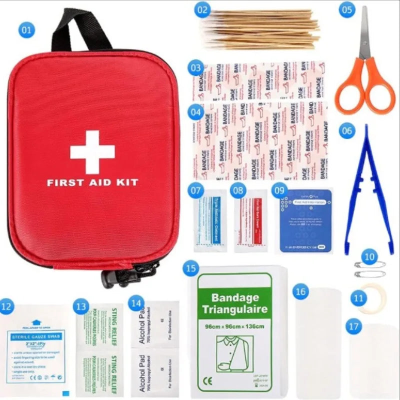 LifeSaver Portable Emergency First Aid Kit