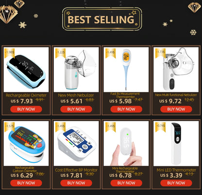 Rechargeable Fingertip Pulse Oximeter