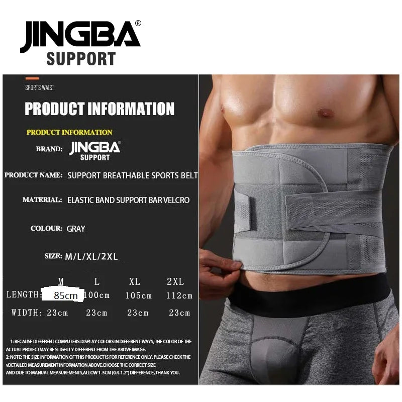 Fitness Waist & Lumbar Support Belt