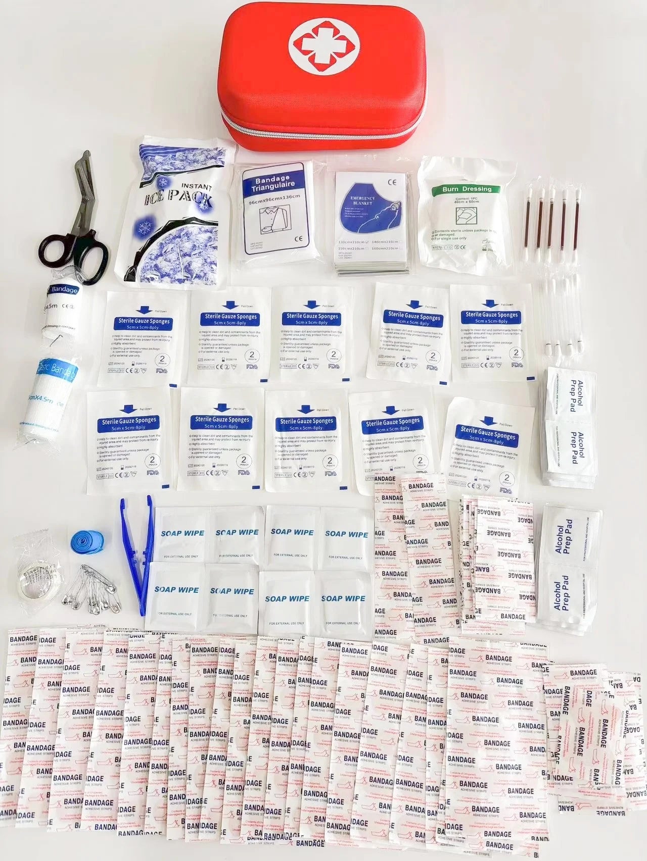 LifeSaver Portable Emergency First Aid Kit